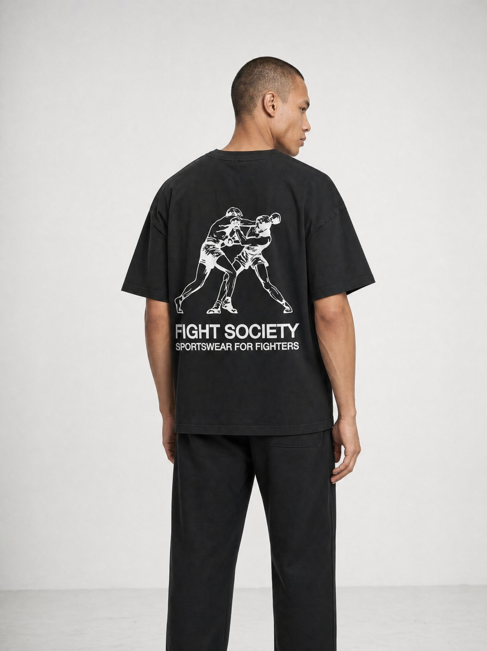 Boxer Design Oversize T-Shirt